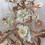 Kaffeperlet 3D-blomsterblonderapplikasjon 1 stk. 3