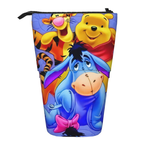 Estojo para lápis com tema do Ursinho Pooh para estudantes, 1 unidade 1