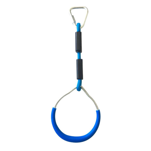 Kids Outdoor Gymnastic Rings Adjustable Durable Set