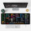 Excel Cheat Sheet Desk Mat 31.5" x 11.8" Non-Slip 4