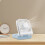Grusce draagbare mini-handventilator 3000mAh 4 snelheden 2