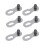 Fietskettingconnector accessoires, 6 paar 2