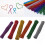 Sparkle Pipe Cleaners Foil Wire Stems Orange 100PCS 5