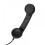 Retro corded phone handset compatible with iPhone and 3