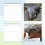 Calendrier Moo Deng Hippopotame Pygmée Mural ou de Table 12 mois 4