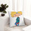 Hey Arnold superblødt pudebetræk med lynlås 45x45 cm 8