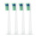 Philips Sonicare plaque control brush heads 2/4/8 pack white 2