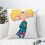 Hey Arnold superblødt pudebetræk med lynlås 45x45 cm 6