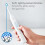 Philips Sonicare plaque control brush heads 2/4/8 pack white 4