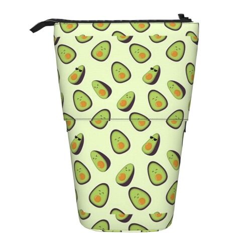 Astuccio per matite con motivo avocado per studenti, 1 pezzo 1