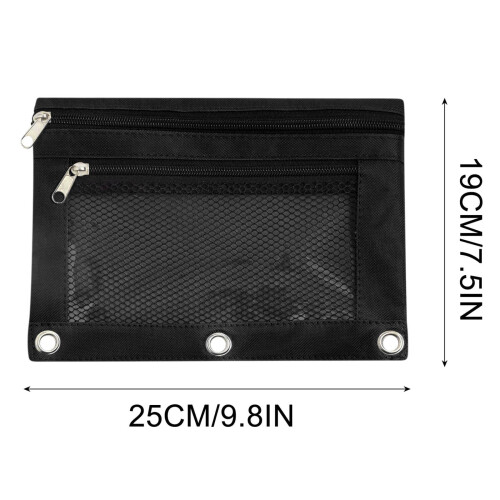 Estojo para canetas resistente com zíper (2 unidades) 1