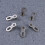 Conector de junta de corrente de bicicleta com engrenagens (3 pares) 2