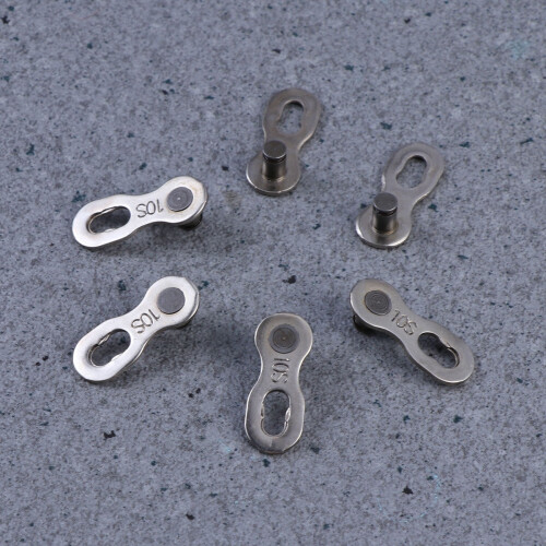 Conector de junta de corrente de bicicleta com engrenagens (3 pares) 1