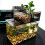 Lille Betta-akvarium med lydløst bundsugningfilter 3