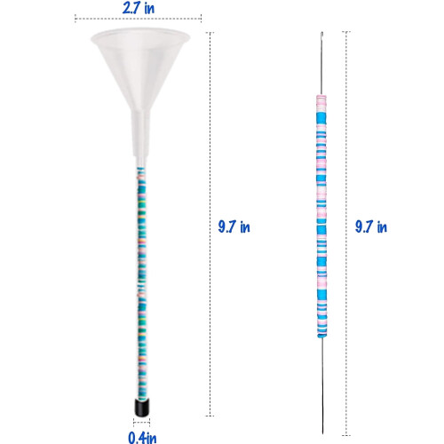 Kit d'entonnoir à perles pour perles d'argile, 4 pièces pour la création de bijoux 1