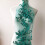 Parche de aplique de encaje floral con cuentas Emerald3D 2