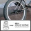 Molas de eixo de roda de bicicleta elétrica em aço inoxidável 304 3