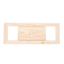Sauna-Holzlüftung, Saunaraumlüftung, Sauna-Belüftungsfenster, Saunaraumzubehör