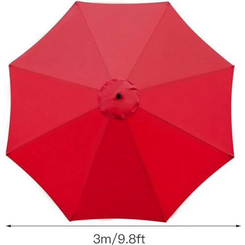 Flueyer parasolltak, utbyte 10ft8ribs 1