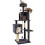 Cat Tree Tower with Plush House and Scratching Posts 5