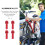 Fietsremkooi bouten van titaniumlegering, 6 stuks 3