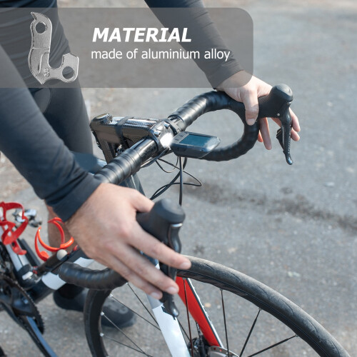 Fiets achterderailleurhanger van aluminium (2 stuks) 1