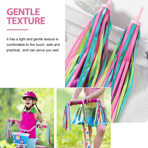 Borlas decorativas para manillar de bicicleta (2 pares) 2