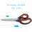 Tailor Scissors Heavy-Duty 9.5 Inch Titanium-Coated 2