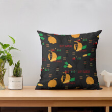 Fodera per cuscino decorativo African Heritage Kwanzaa 18x18 pollici