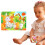 Houten memorypuzzel voor kinderen van 2-4 jaar. 2