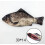 Trousse noire en forme de poisson avec fermeture éclair 6
