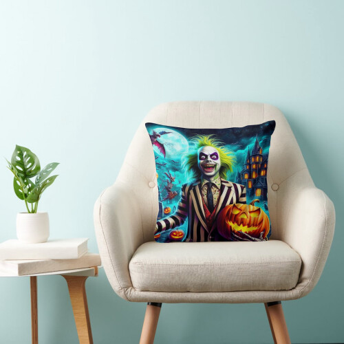 Beetlejuice sierkussensloop 20x20 inch 2
