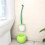 Kirschförmiges Toilettenbürsten-Set mit Halterung und langem Griff 5