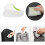 Shoe Covers Waterproof Reusable Foldable Gray XL 3