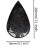 Ceramic Mosaic Tiles Raindrop Shape 300g 2