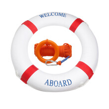 PVC Solid Foam Life Buoy Mediterranean Decor 1pc