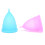 Ensemble de coupes menstruelles en silicone, taille L et S, 2 pièces 8