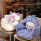 Kuromi Cinnamoroll Melody cushion winter thickened 5