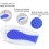 Coussinets de talon en silicone pour chaussures taille S (35-40) 5