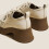 Damen-Plateauschuhe aus echtem Leder mit eckiger Zehenpartie 3