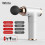 Fascia Massager Handheld Vibration Device with 4 2