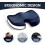 Cuscino per sedile in gel e memory foam, nero, 1 pezzo 4