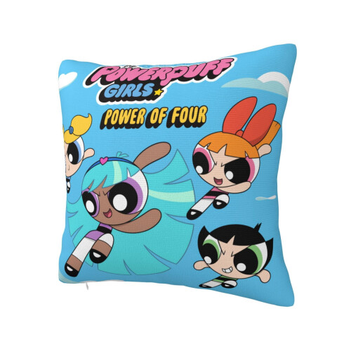 Fronha super macia das Meninas Superpoderosas com zíper 1