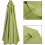 Vervangend doek voor buitenparasol, polyester, 2,7 meter 2