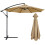 Vervangend doek voor buitenparasol, polyester, 2,7 meter 3