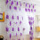 Voile Net Curtains Plain Floral Slot for Door 2