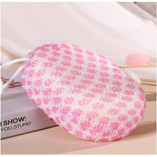 Ansiktssvamp for peeling og rensing rosa 2