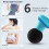 Mini electric back massager with 6 modes 1