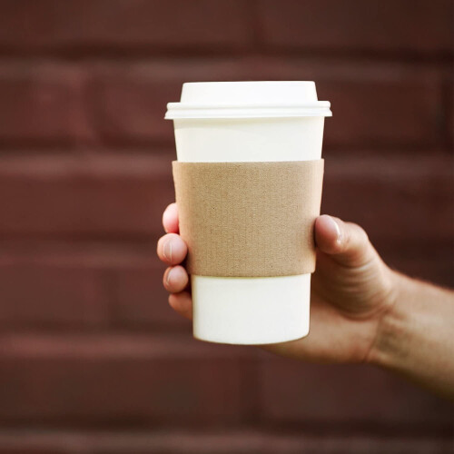 Isolierte Einweg-Kaffeebecher aus Papier, 12 oz, 50er-Packung 2