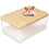Hamster sand bath container clear small animal dust bath 1
